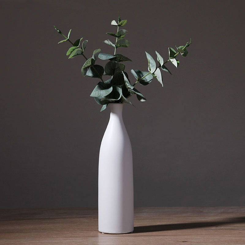 Elegant black or white classic vases - Graceland Home and Living -  