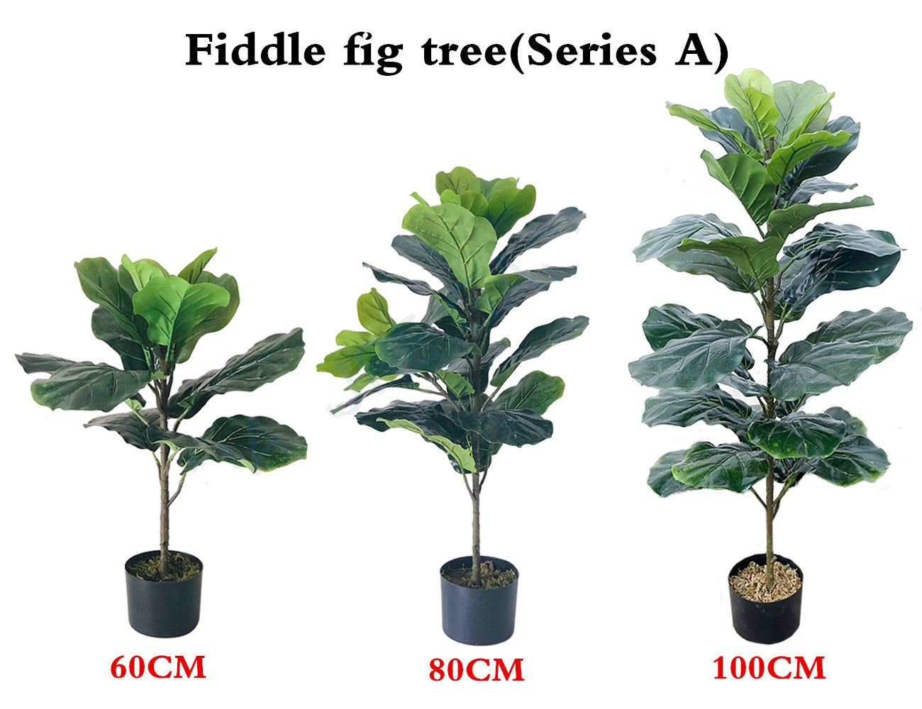 Faux Fiddle Leaf Fig Tree 150cm height Graceland Home and Living