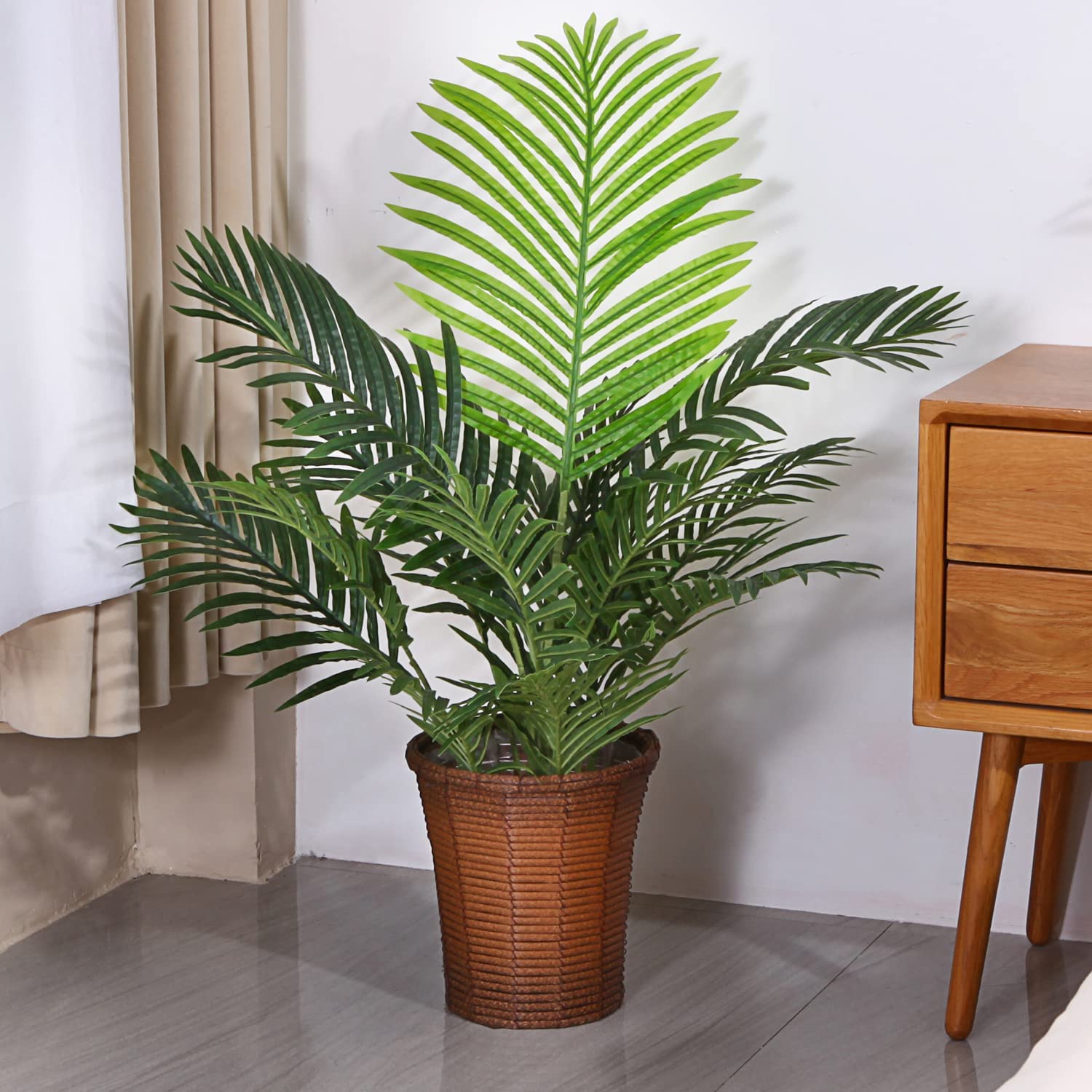 Faux Artificial Majestic Palm Plant - Graceland Home and Living -  