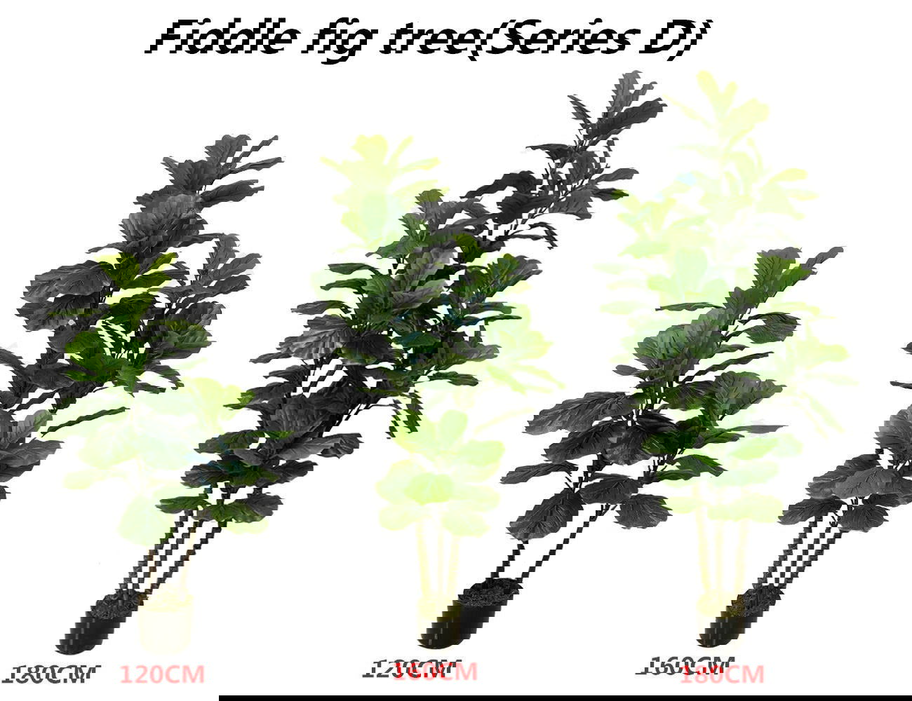 Faux Fiddle Leaf Fig Tree 150cm height - Graceland Home and Living -  