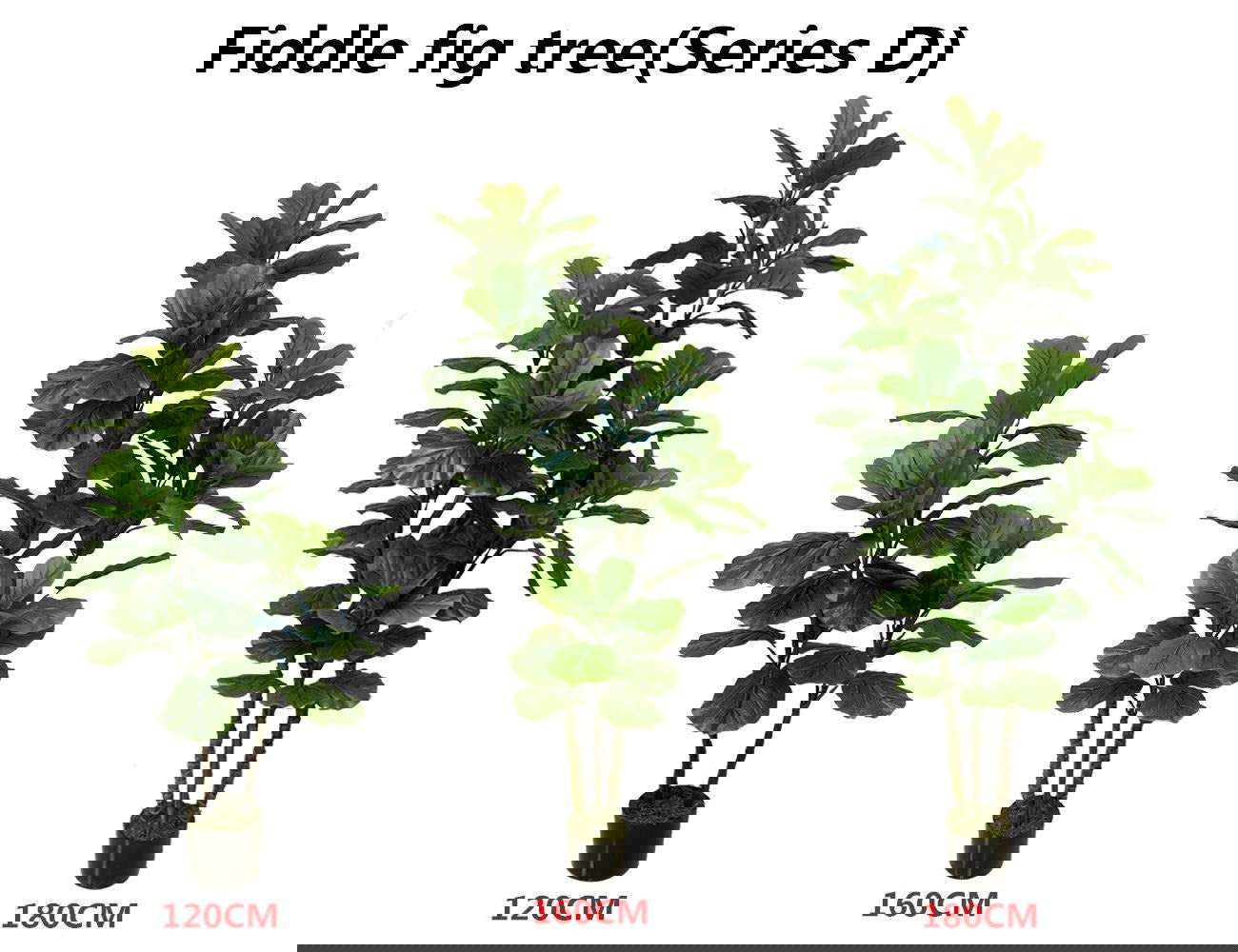 Faux Fiddle Leaf Fig Tree 150cm height - Graceland Home and Living -  