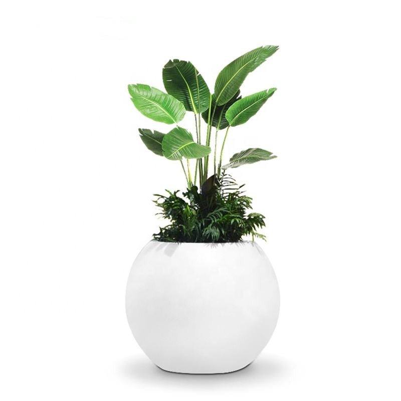 Fiberglass Decorative Flower Pot Planter. Graceland Home and Living