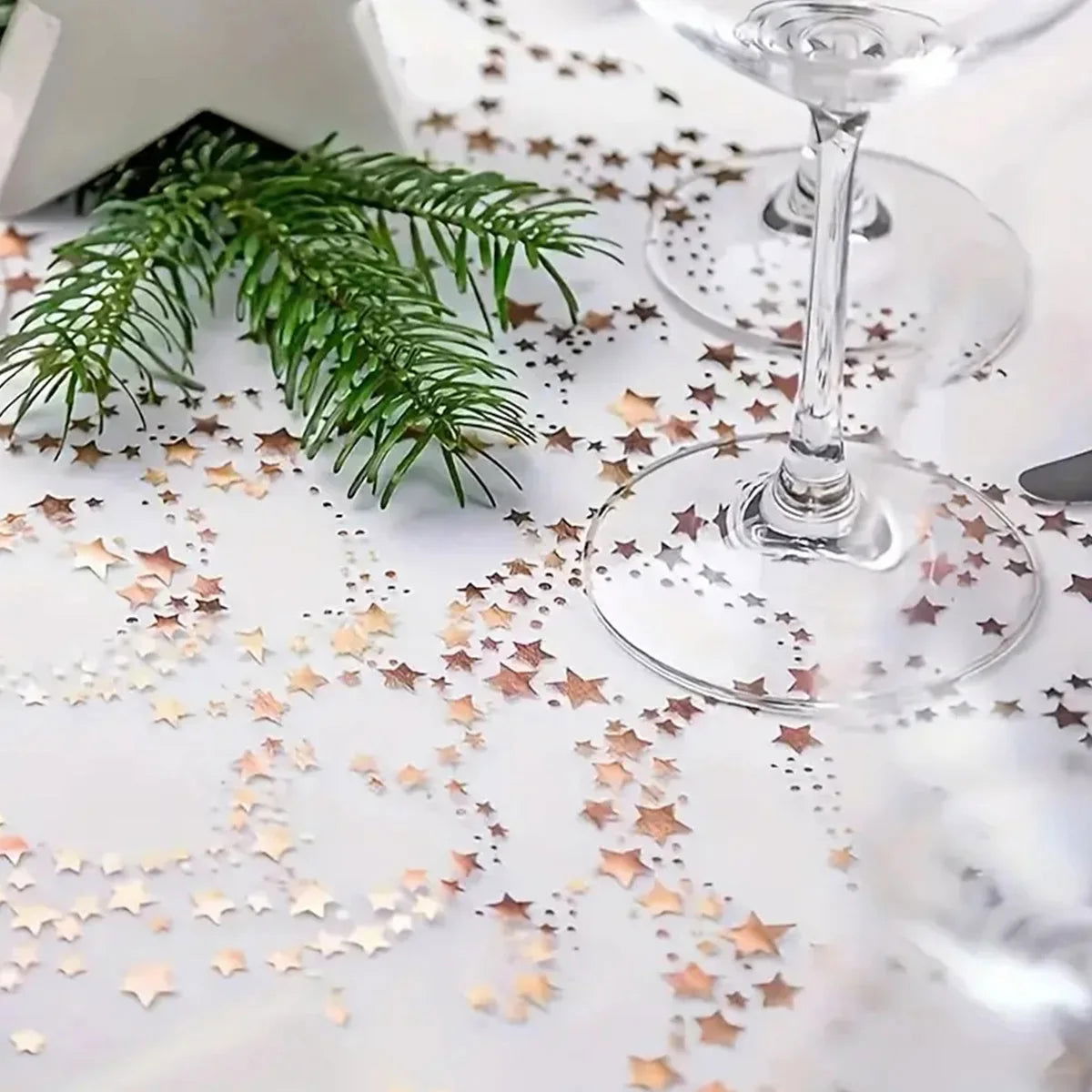 Gold/Silver Glitter Metallic Gold Thin Table Runners - Graceland Home and Living -  