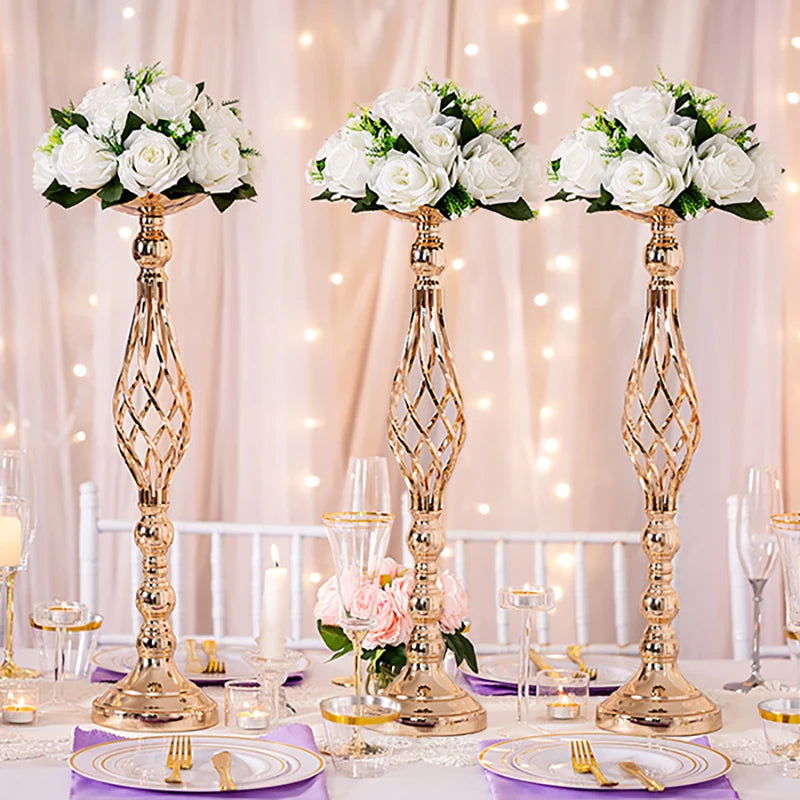 Gold/Silver Wedding Candle Holders - Graceland Home and Living -  