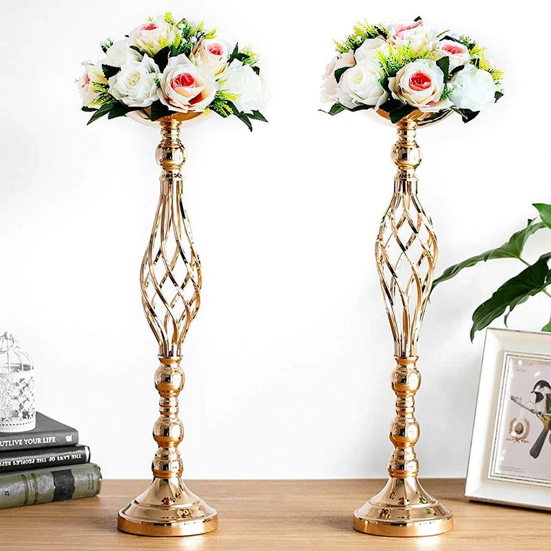 Gold/Silver Wedding Candle Holders - Graceland Home and Living -  
