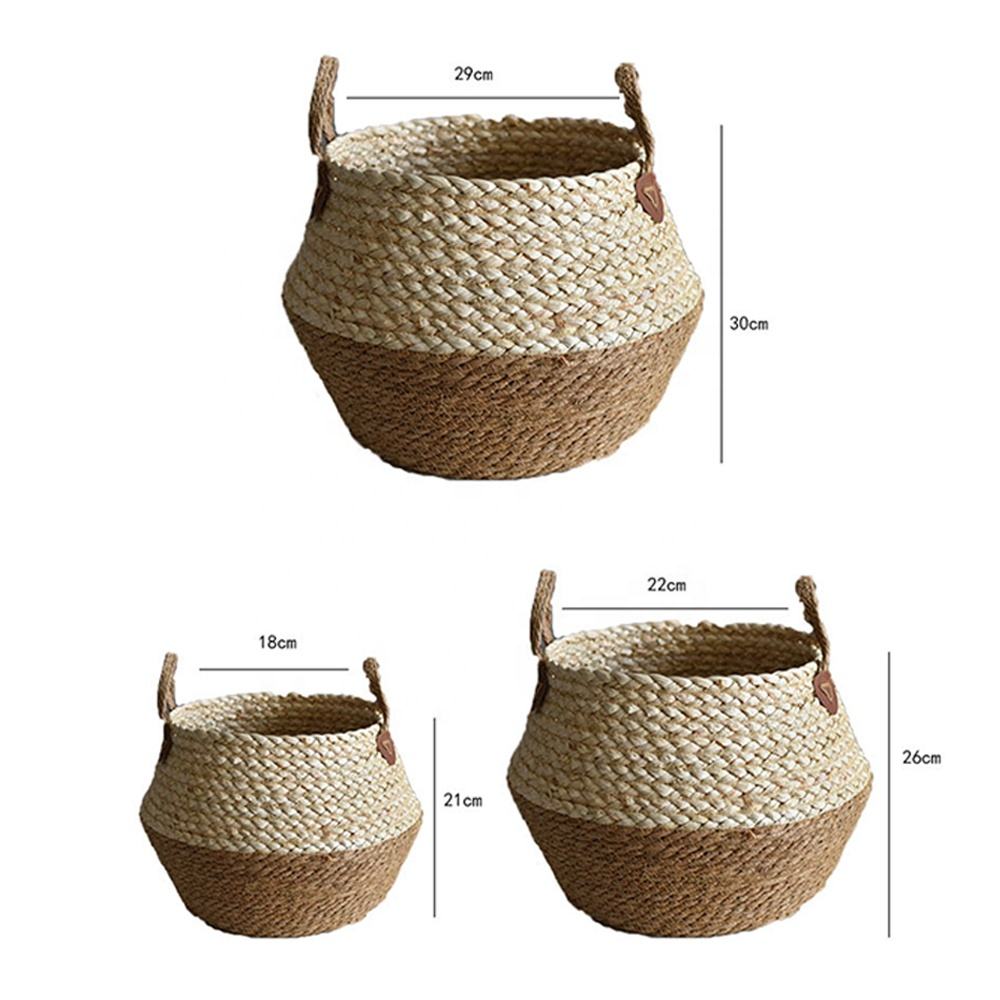 Handmade Sea grass storage basket - Graceland Home and Living -  