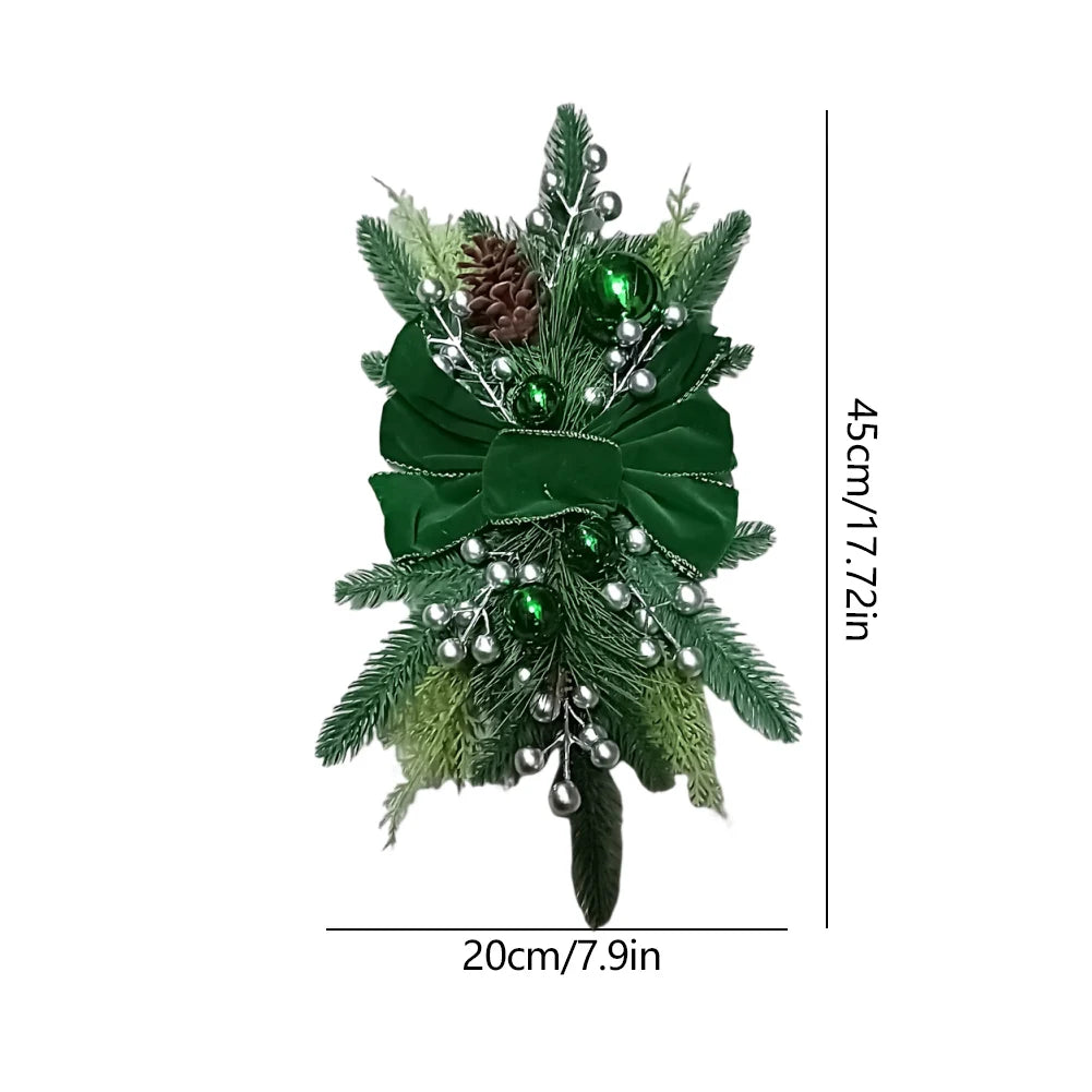 Hanging Stairs Garland Christmas Swag Door Wreath Pendants - Graceland Home and Living -  