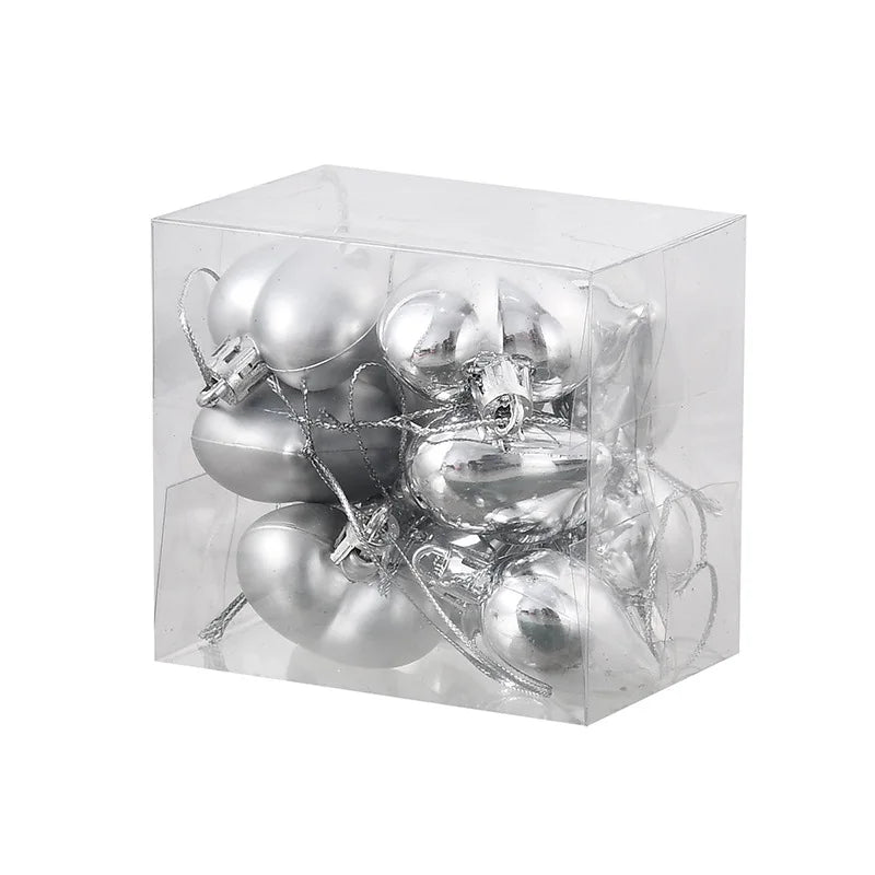 Heart Ball Pendant  Decorations for Christmas Tree - Graceland Home and Living -  