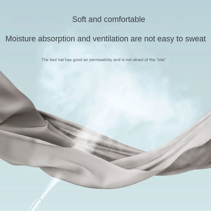 High Quality Fitted Sheet  Mattress Cover With Elastic Band - Graceland Home and Living -  