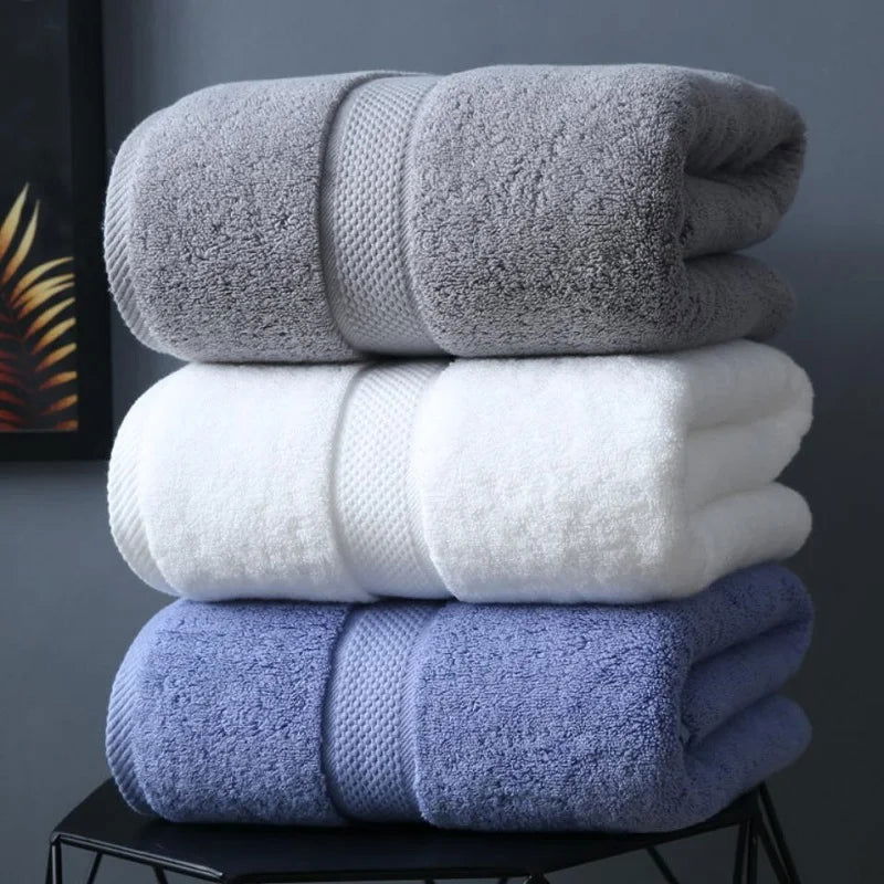 Highly Absorbent and Quick Dry Large Cotton Bath Towel - Graceland Home and Living -  