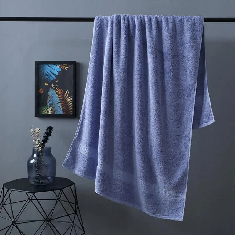 Highly Absorbent and Quick Dry Large Cotton Bath Towel - Graceland Home and Living -  