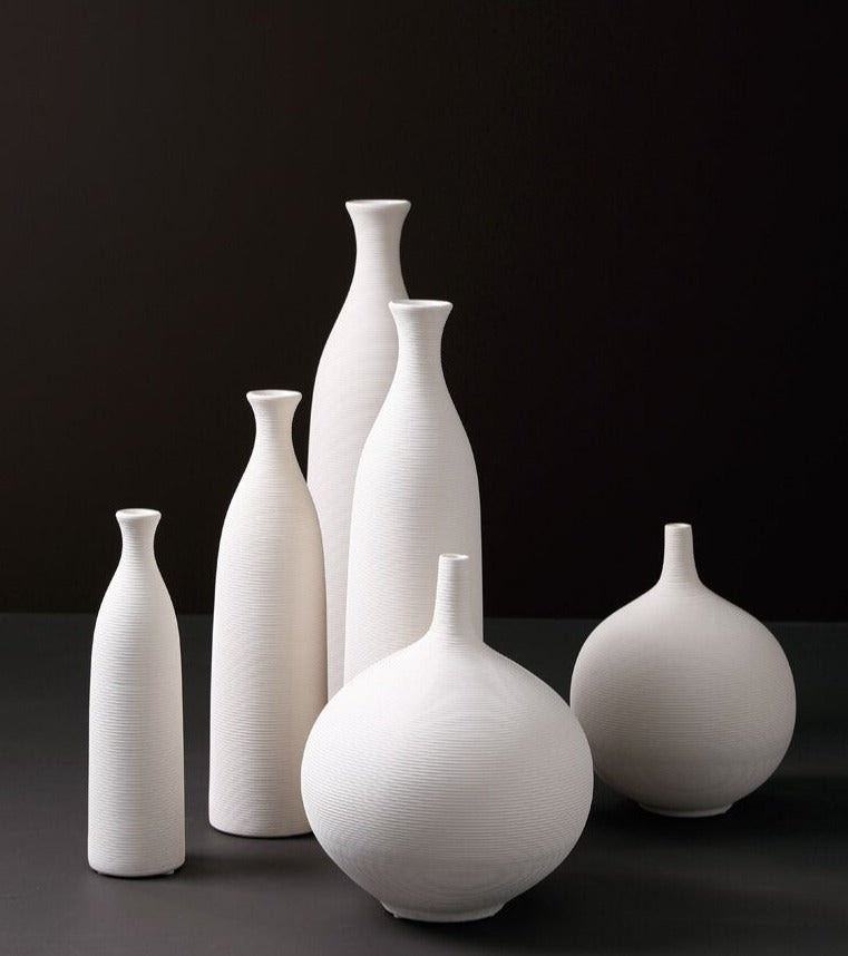 Japanese Style Ceramic Vase. For Modern Home Decoration Graceland Home and Living