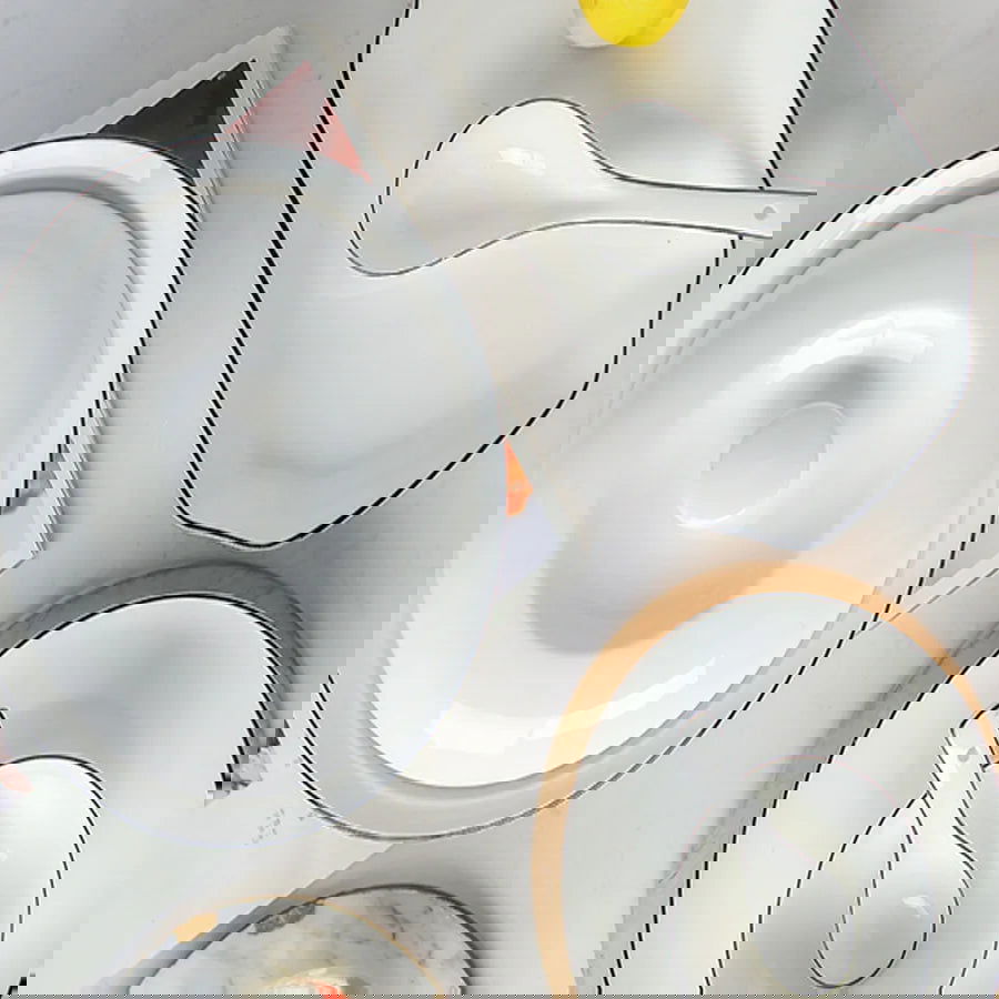 Japanese Style Ceramics Plates  Dinner set - Graceland Home and Living -  