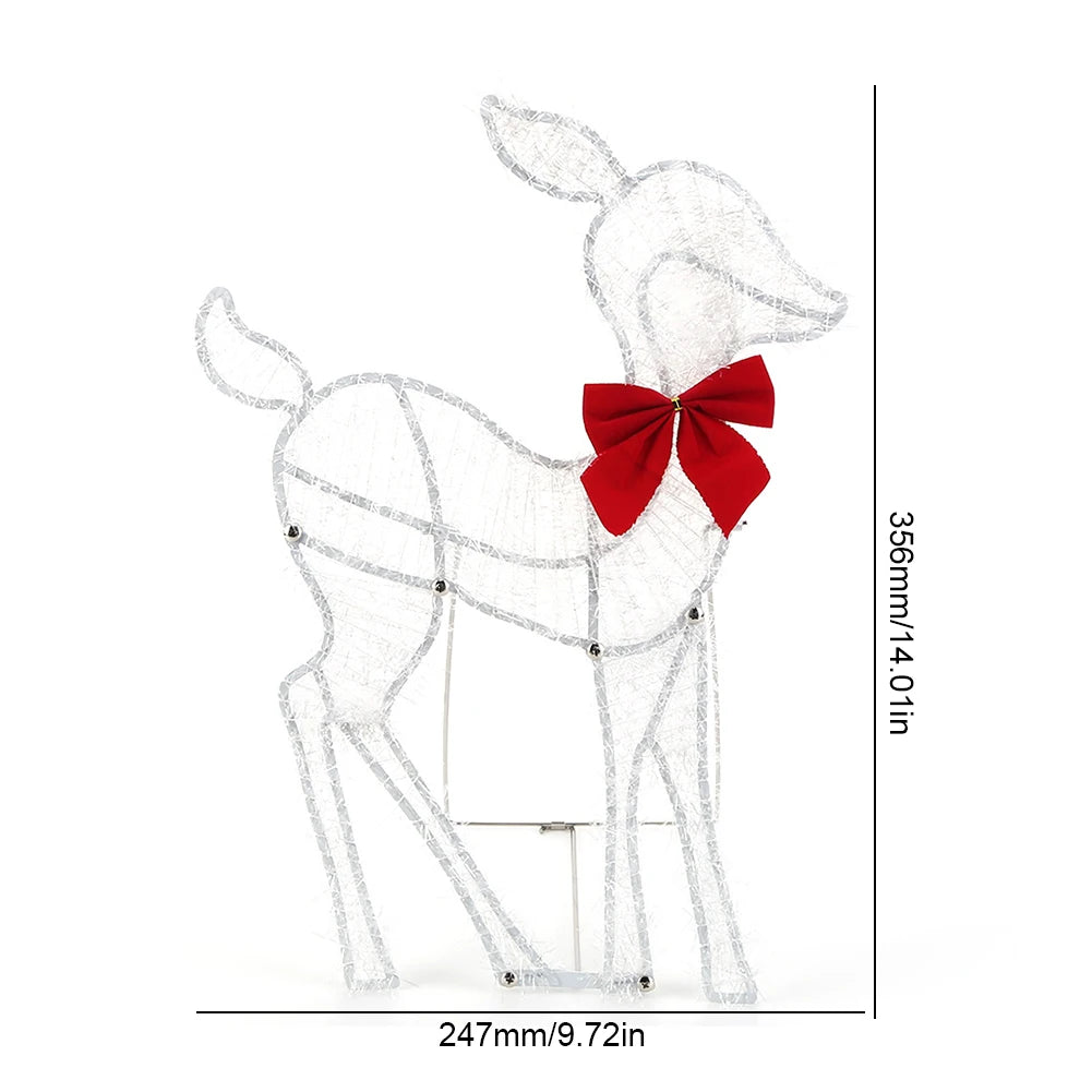 LED Christmas Lighted Reindeer - Graceland Home and Living -  