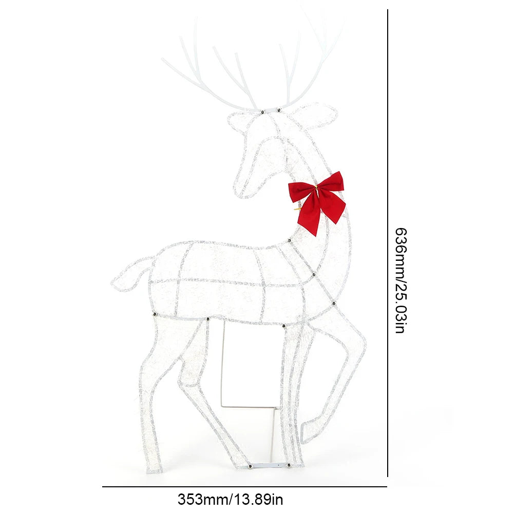 LED Christmas Lighted Reindeer - Graceland Home and Living -  