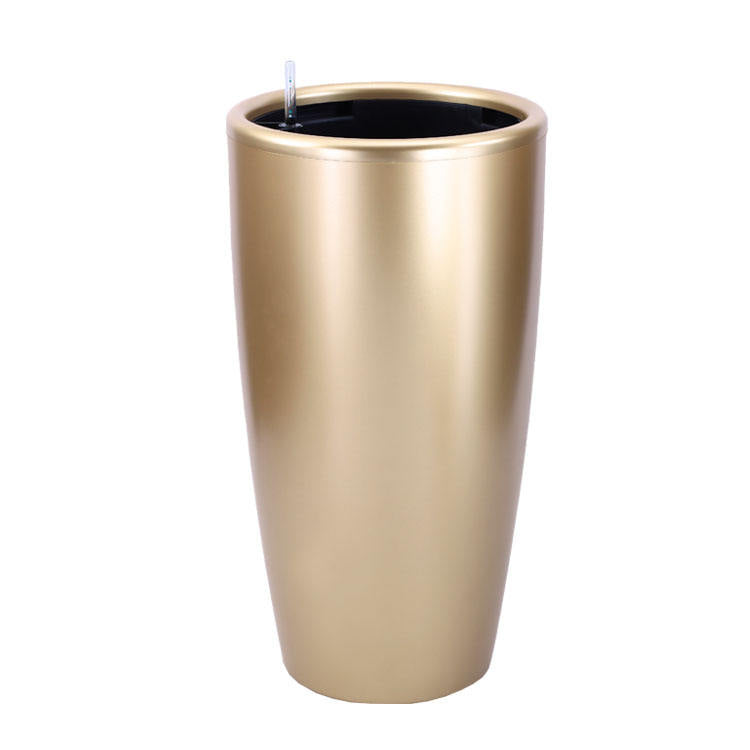 Large Big Stand Square White Plastic Garden Outdoor Planters Flower Plant Pots - Graceland Home and Living -  