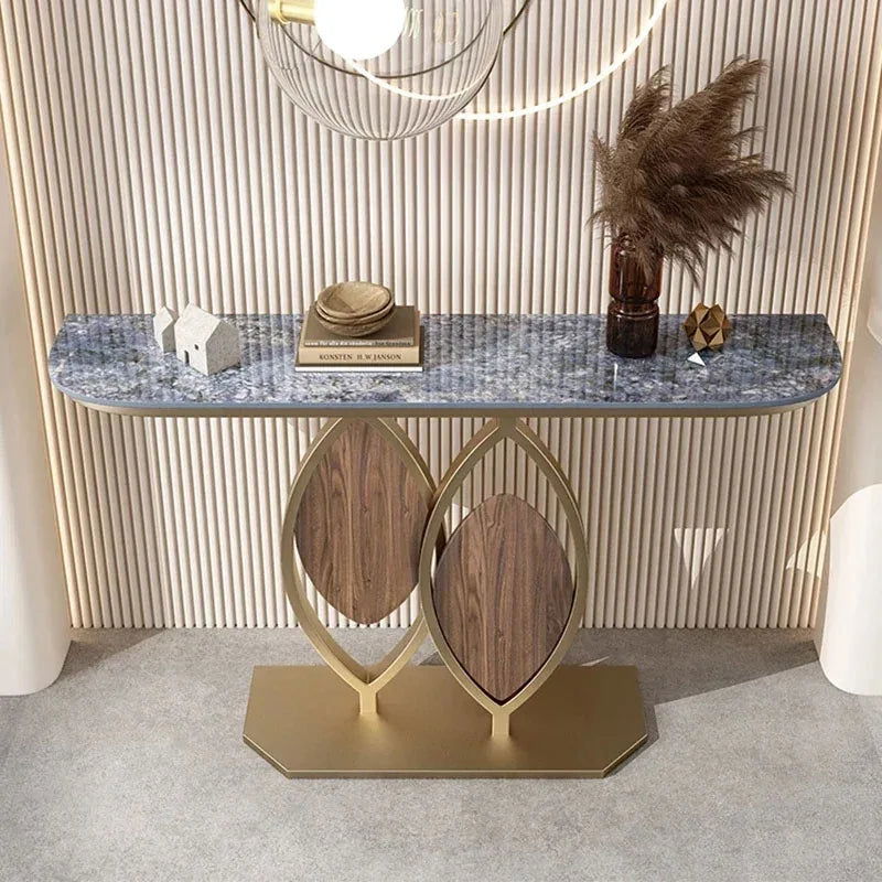 Luxury Slate Creative Console Tables for  Hallway Entrance - Graceland Home and Living -  