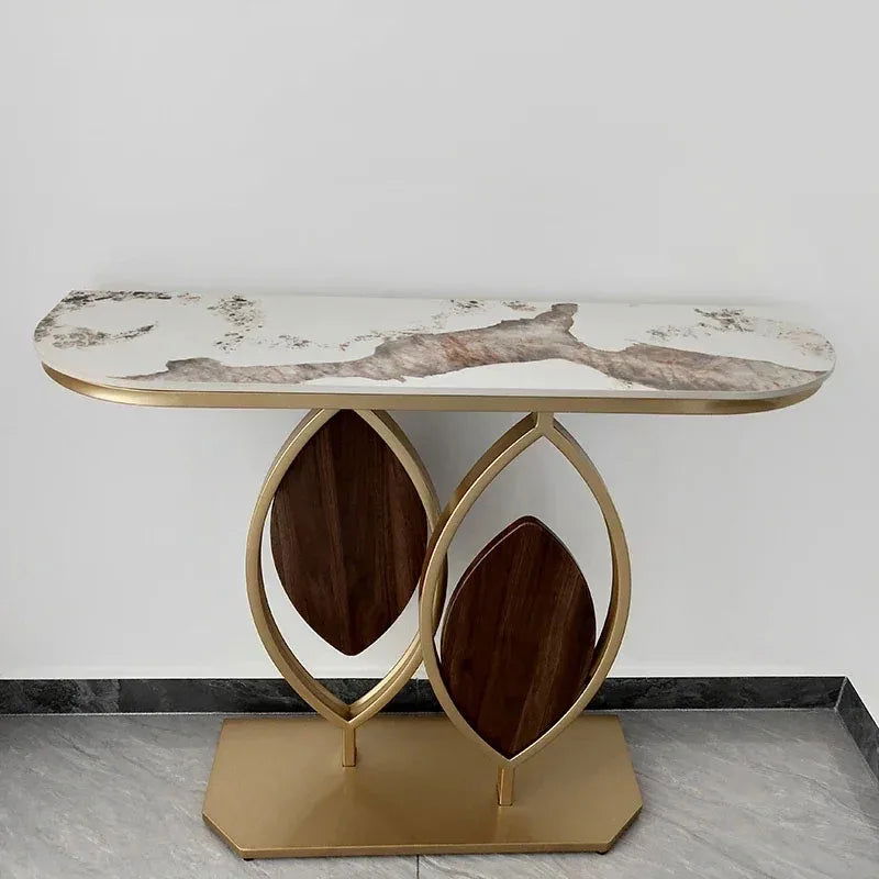 Luxury Slate Creative Console Tables for  Hallway Entrance - Graceland Home and Living -  