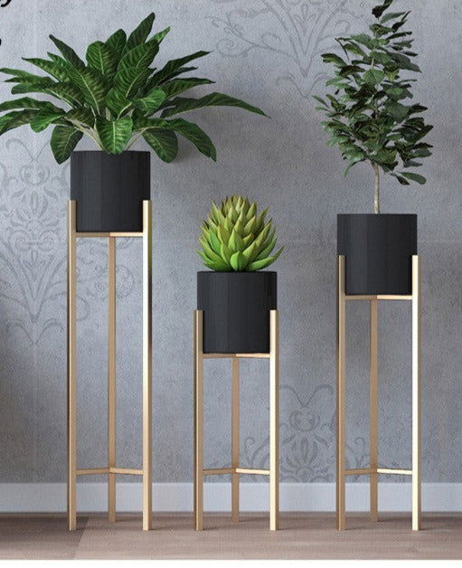 Metal Pot Stand for Indoor Flower Pot Holder - Graceland Home and Living -  