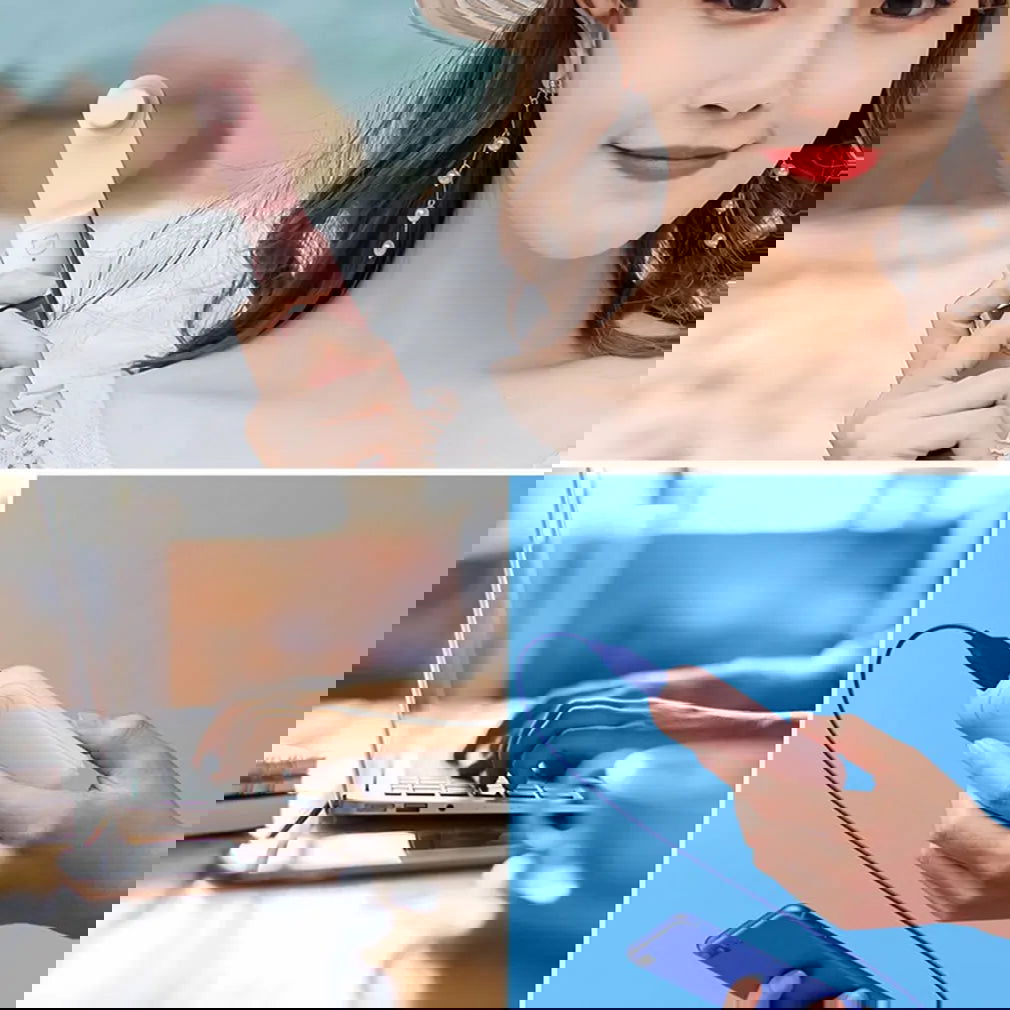 Mini Portable Fan 1500mAh Handheld Foldable USB Rechargeable Fan - Graceland Home and Living -  