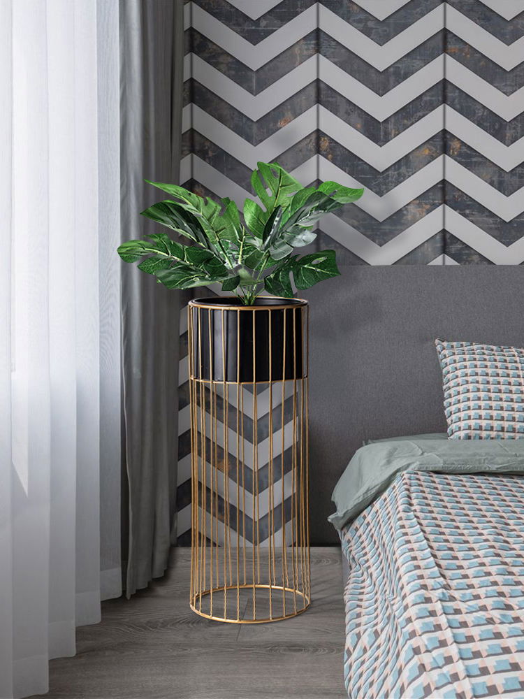 Modern Round Flower Plant Stand - Graceland Home and Living -  