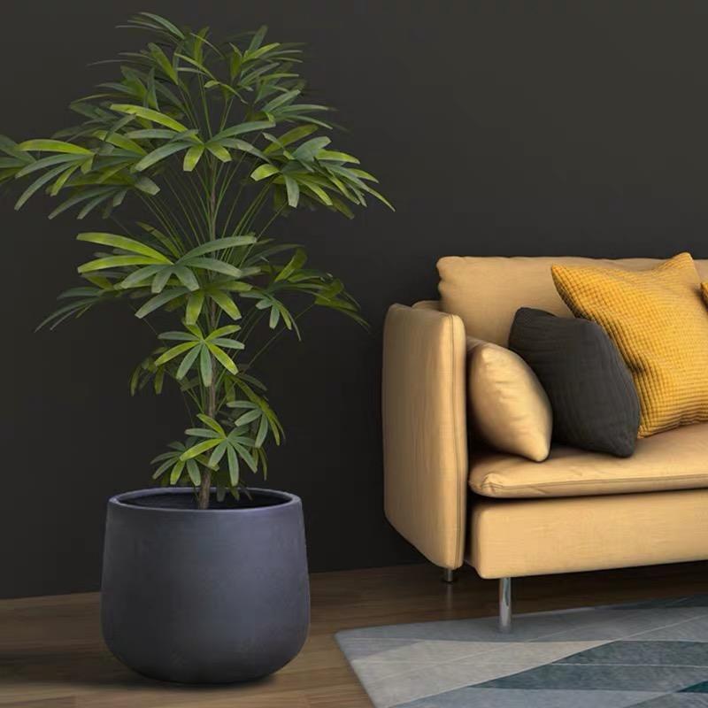 Modern design outdoor cement fiberglass Pot - Graceland Home and Living -  