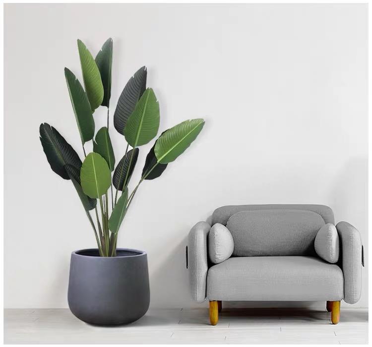 Modern design outdoor cement fiberglass Pot - Graceland Home and Living -  