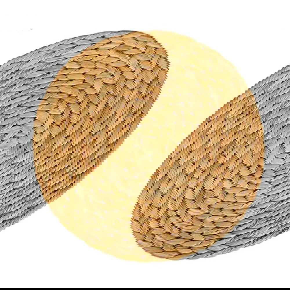 Natural Straw Weave Rattan Round Placemats - Graceland Home and Living -  