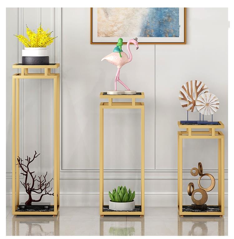 Nordic Light Luxury Creative Green pot stand for Plants - Graceland Home and Living -  