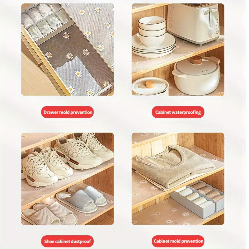 Premium  Pattern Shelf Liner - Waterproof, Non-Slip, Oil-Resistant, Thick & Durable - Graceland Home and Living -  