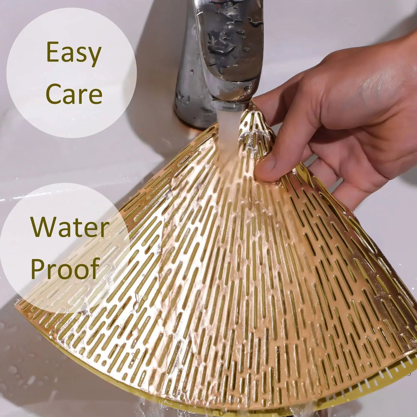 Round Placemats Set of 4 Vinyl Placemats - Graceland Home and Living -  