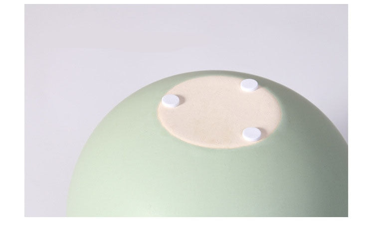 Round ceramic pot with bright colors - Graceland Home and Living -  