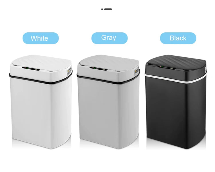 Smart trash can for kitchen House. Smart home Dustbin Wastebasket automatic sensor trash can garbage bin cleaning tools