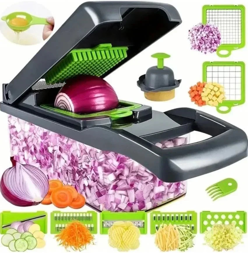 14/16 in 1 kitchen vegetable slicer, household multifunctional vegetable slicer, potato slicer, slicer, salad slicer, and slicer