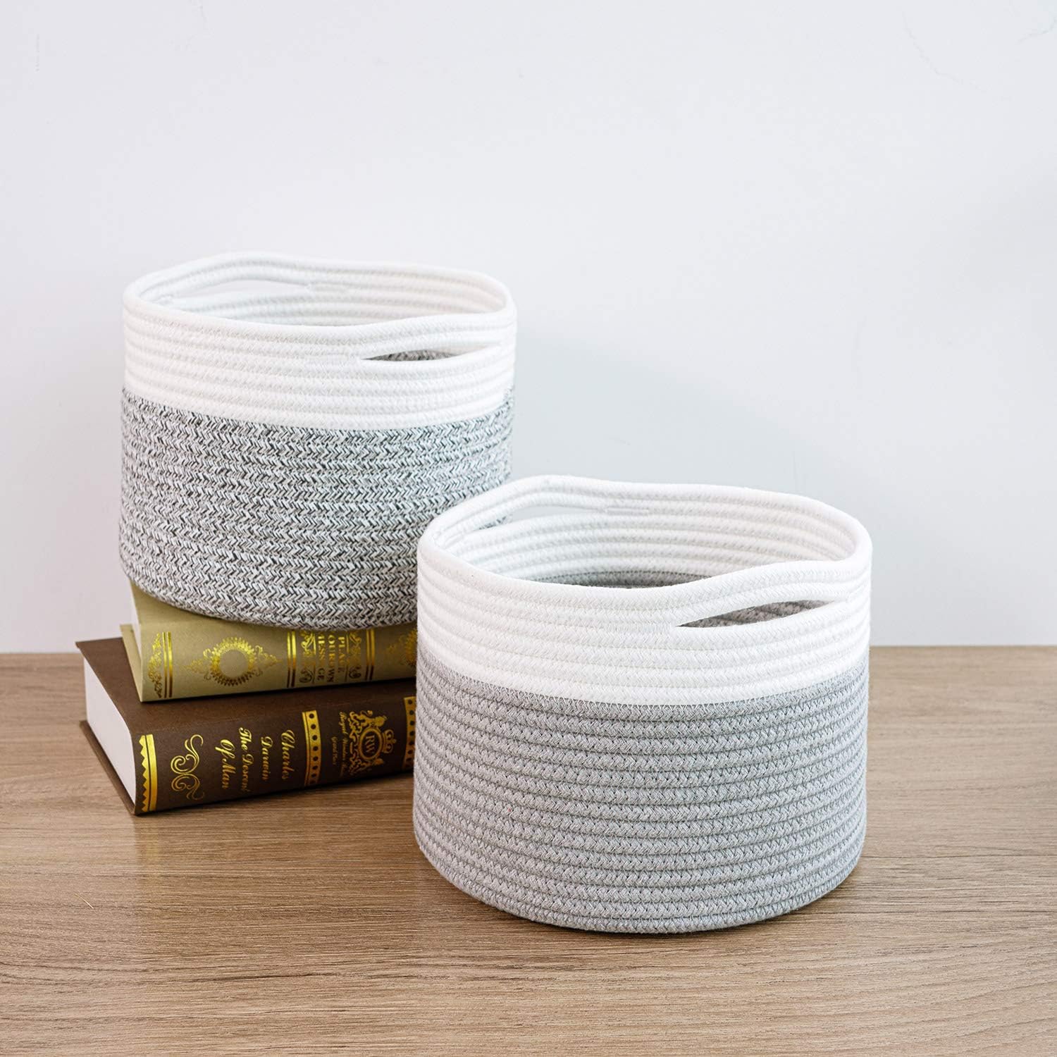 Small Basket - Cotton Rope Basket Woven Basket for Keys Sunglasses - Graceland Home and Living -  