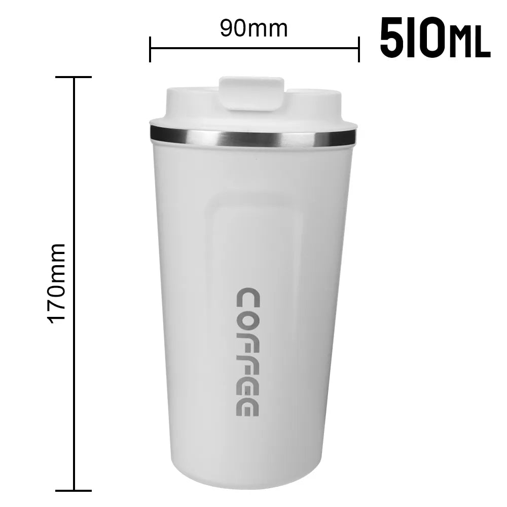 Thermo Cafe Car Thermos Mug for Tea Water Coffee Leak_Proof Travel Thermo Cup - Graceland Home and Living -  