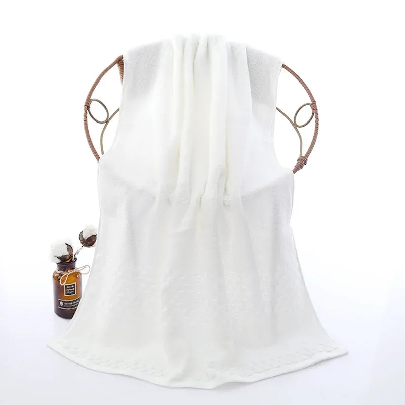 Thick cotton bath towel Soft absorbent  bath towel - Graceland Home and Living -  