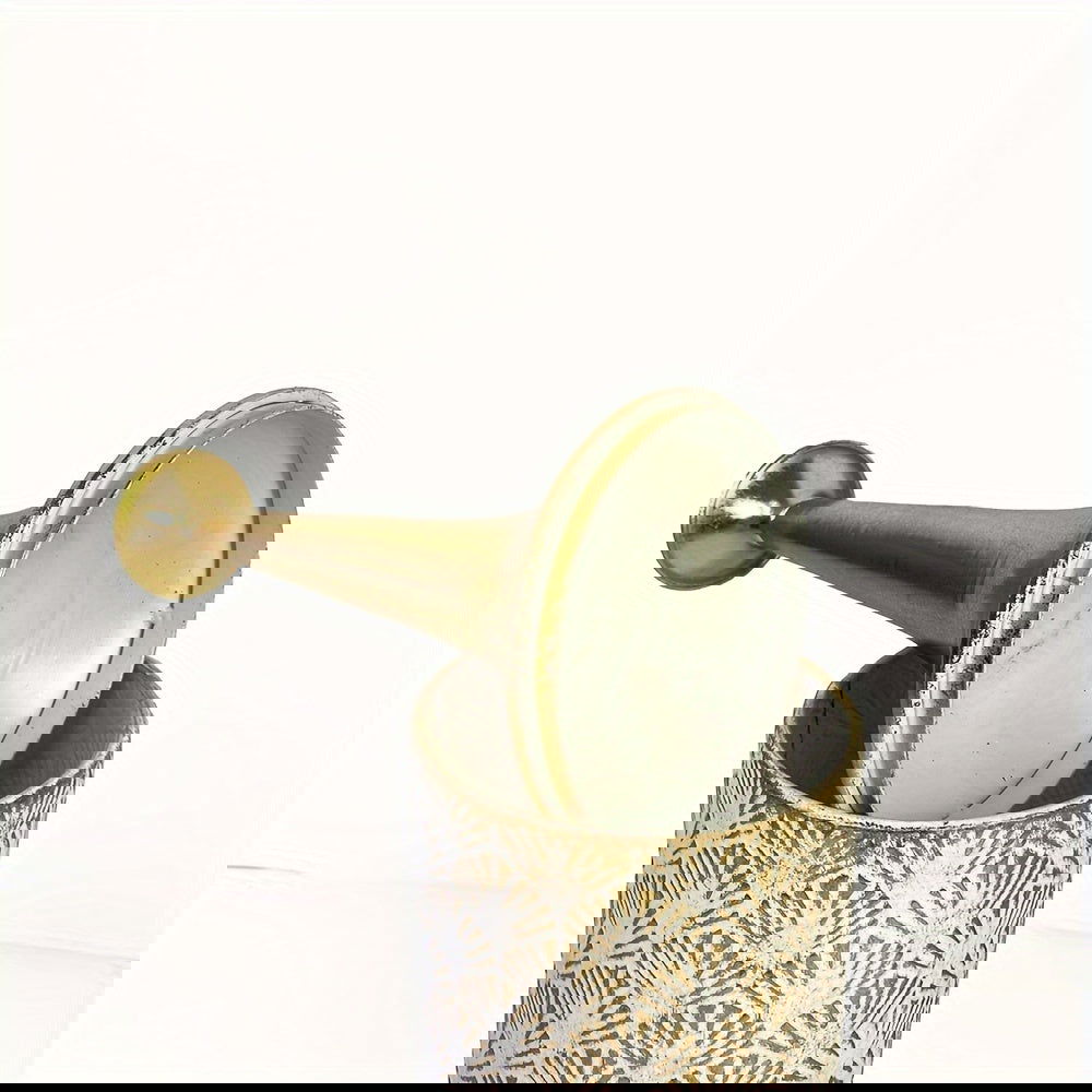 Two-piece Set Decorative Vase White Golden - Graceland Home and Living -  