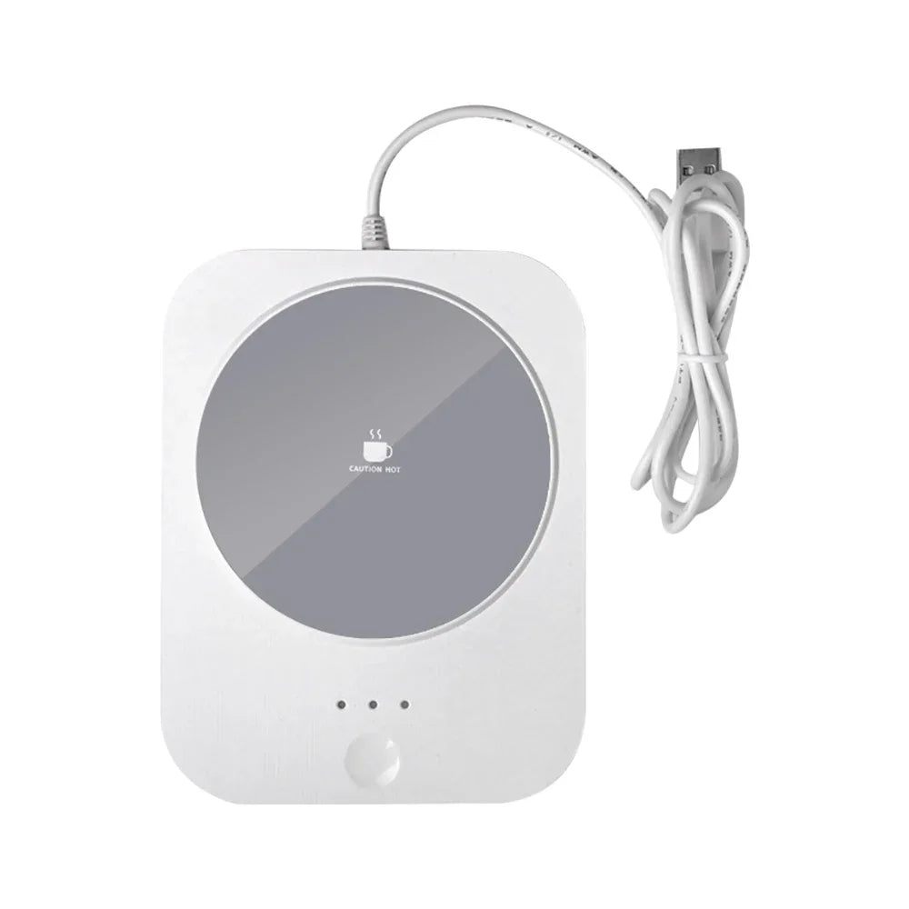 USB Cup Warmer Coffee Milk Tea Water Mug Heater 3 Gear Temperature Heating Coaster - Graceland Home and Living -  