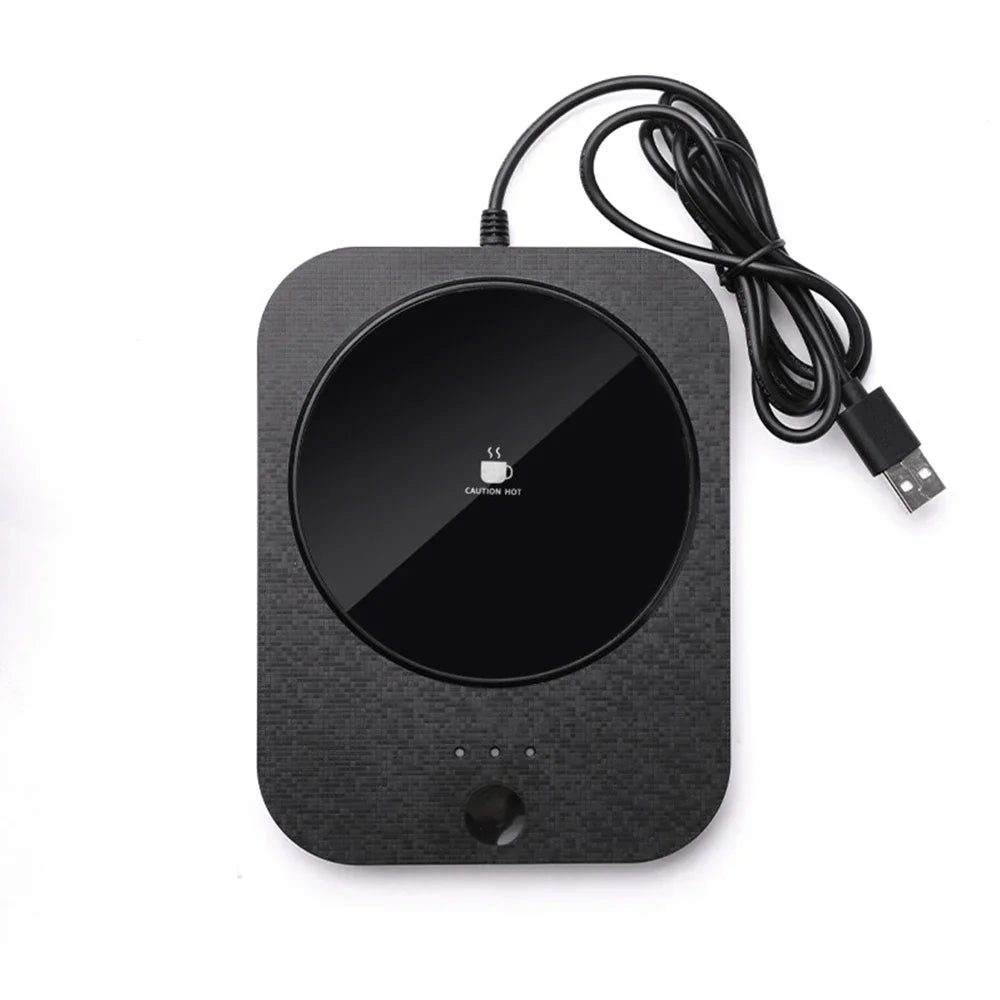 USB Cup Warmer Coffee Milk Tea Water Mug Heater 3 Gear Temperature Heating Coaster - Graceland Home and Living -  