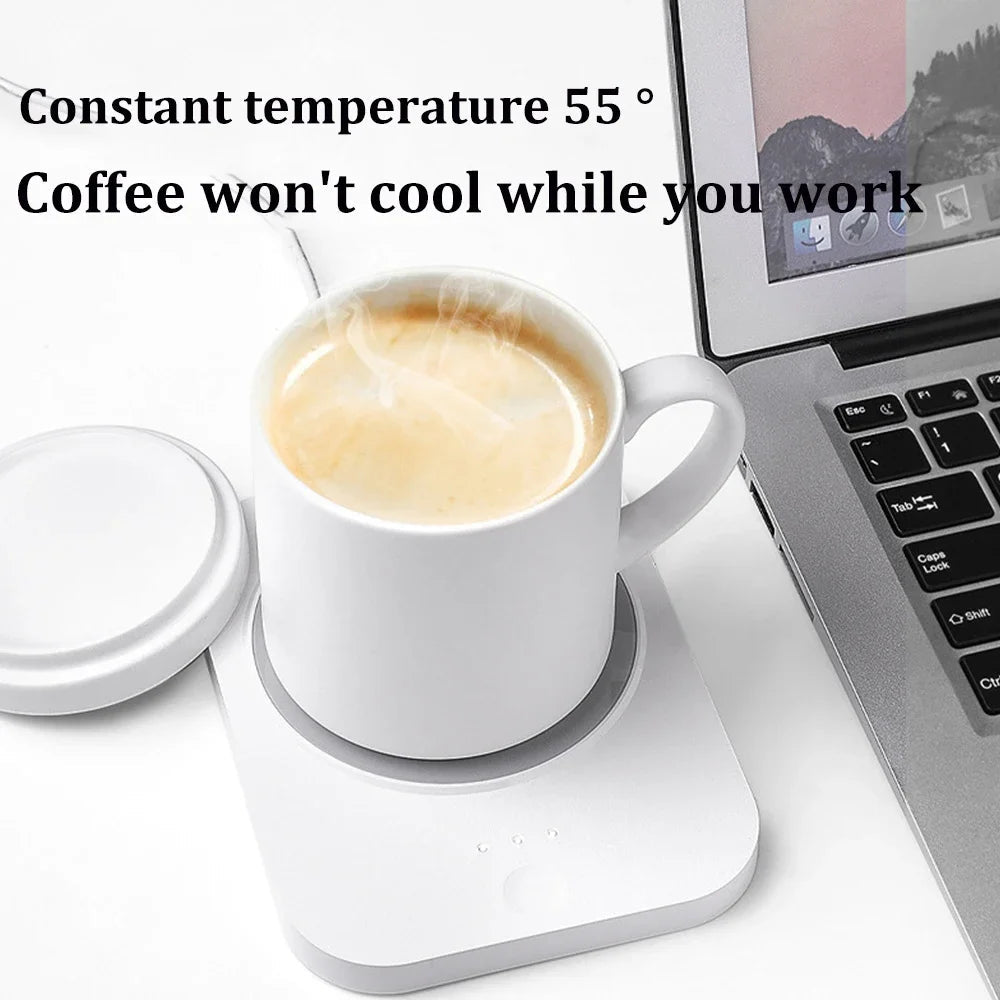 USB Cup Warmer Coffee Milk Tea Water Mug Heater 3 Gear Temperature Heating Coaster - Graceland Home and Living -  