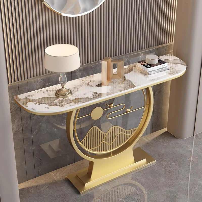 Vintage Corner Console Table - Graceland Home and Living -  