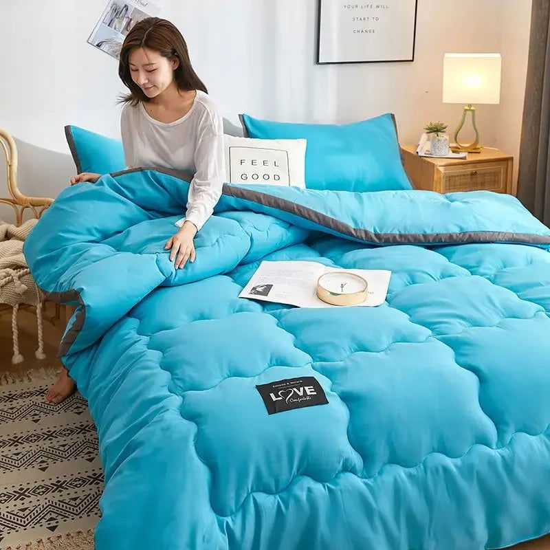 Warm Bed Blanket Double Bed Cover Soft Comforter - Graceland Home and Living -  