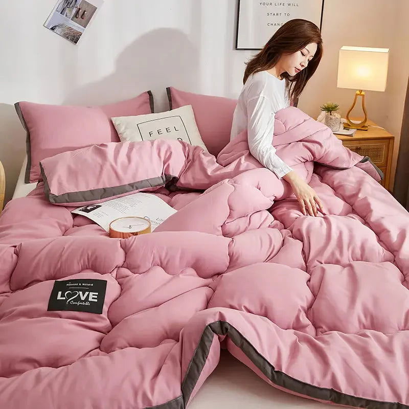 Warm Bed Blanket Double Bed Cover Soft Comforter - Graceland Home and Living -  