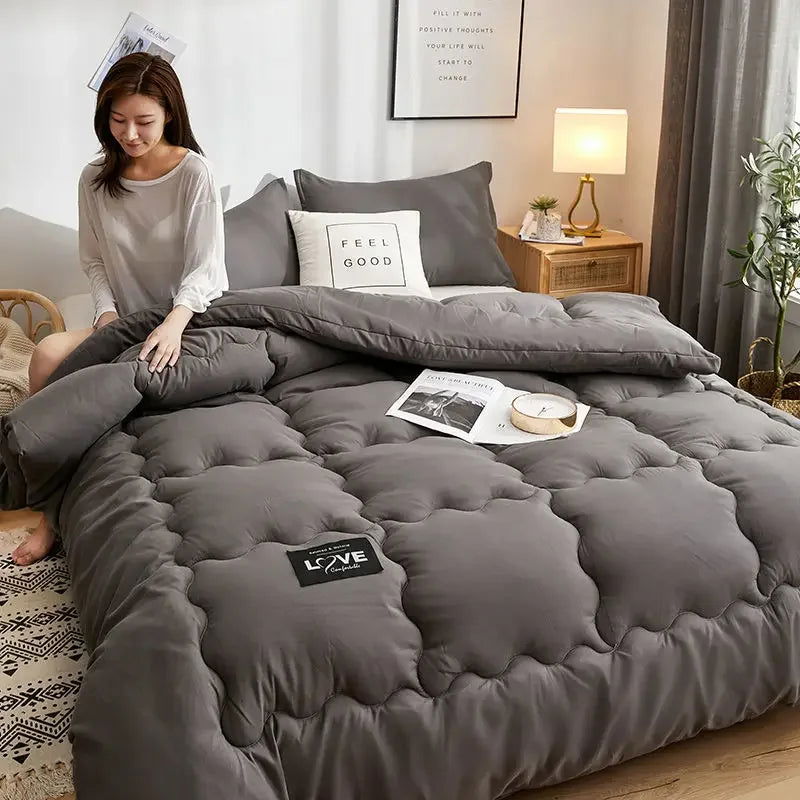 Warm Bed Blanket Double Bed Cover Soft Comforter - Graceland Home and Living -  