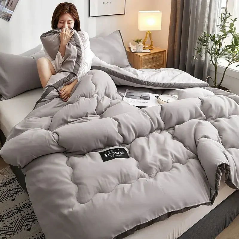Warm Bed Blanket Double Bed Cover Soft Comforter - Graceland Home and Living -  