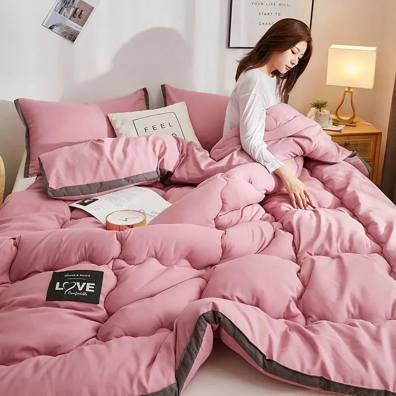 Warm Bed Blanket Double Bed Cover Soft Comforter - Graceland Home and Living -  