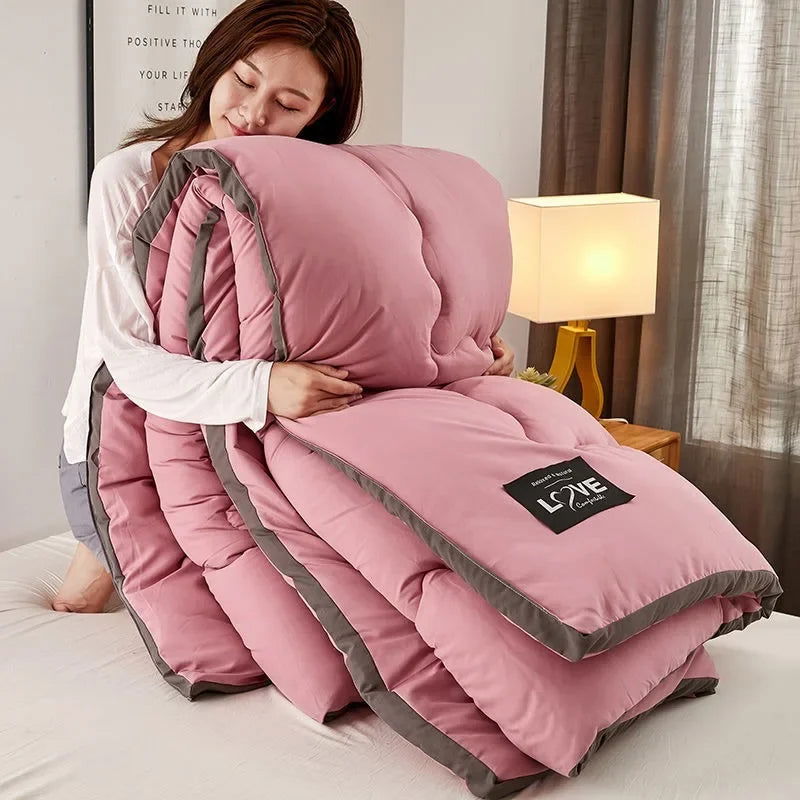 Warm Bed Blanket Double Bed Cover Soft Comforter - Graceland Home and Living -  