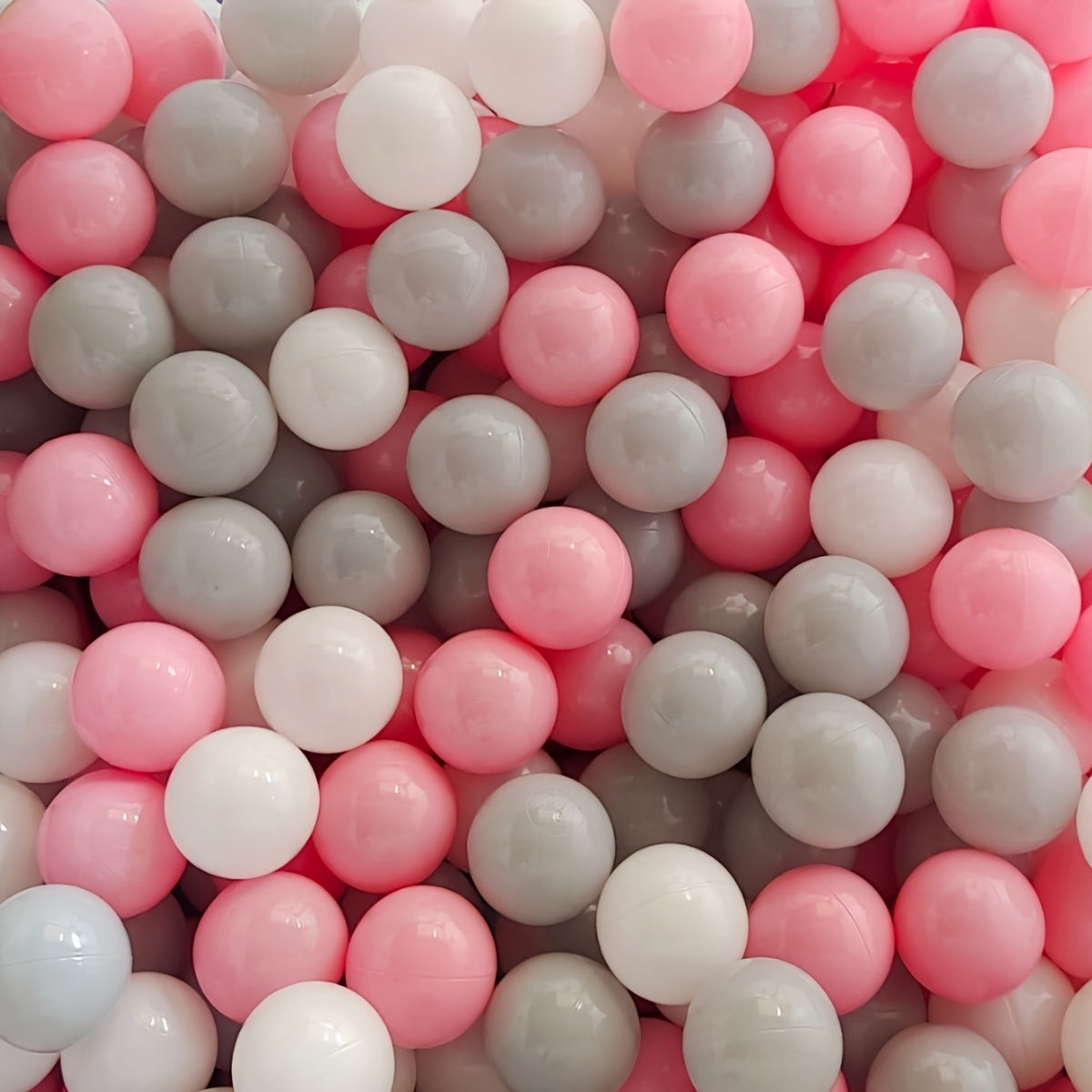 105pcs Soft Plastic Ball Pit Balls  Youngsters Playtime and Youngsters Development, Ball Pit for Youngsters
