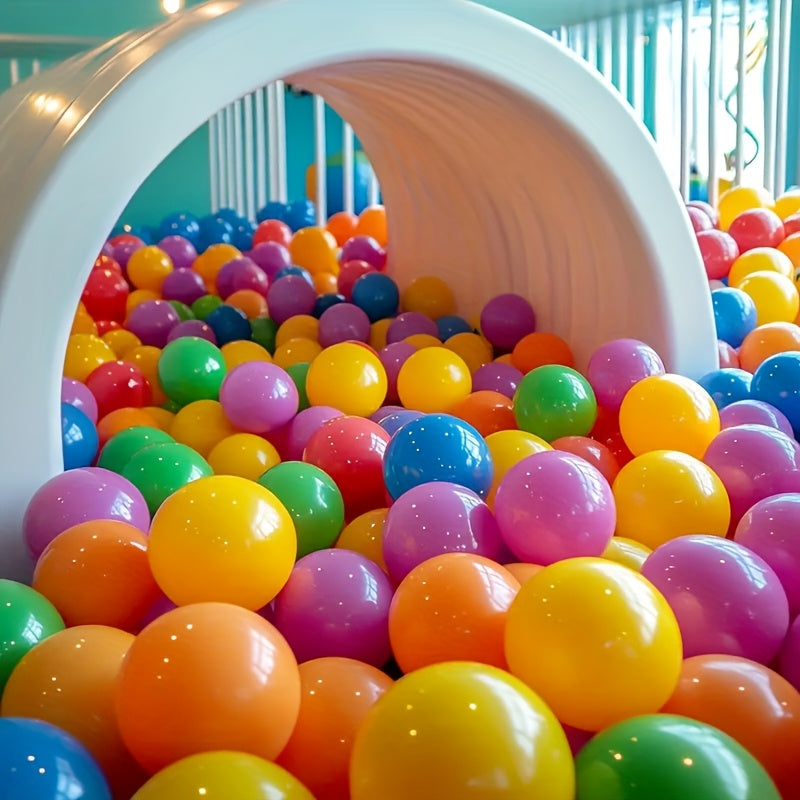 120pcs Ocean Play Balls] 120pcs Vibrant Candy-Colored Ocean Play Balls